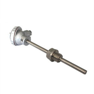 RTD PT100 <strong>Temperature</strong> <strong>Sensor</strong> 4&quot; Probe 1/2&quot; NPT Thread Thermocouple Terminal Head <strong>Temperature</strong> <strong>Sensor</strong> Transmitter - Product Image 1