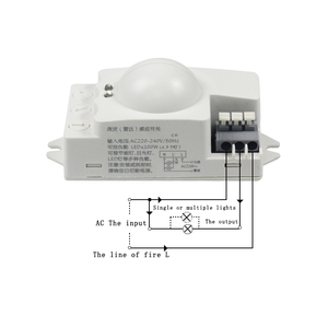 AC220V Adjustable HF Microwave Radar Body <strong>Motion</strong> <strong>Sensor</strong> <strong>Module</strong> Wall/Ceiling Mounted Automatic On/Off Light Control PIR <strong>Sensor</strong> - Product Image 4