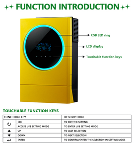 Voltronic <span class=keywords><strong>Power</strong></span> InfiniSolar <span class=keywords><strong>V</strong></span> 4双并网太阳能逆变器6KW 6000W单相太阳能逆变器