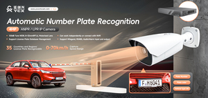 NDAA White Light LPR IP PoE Camera 4MP License Plate Recognition ANPR Software Car Number Plate Capture 8-32mm Motorized Lens - Product Image 6