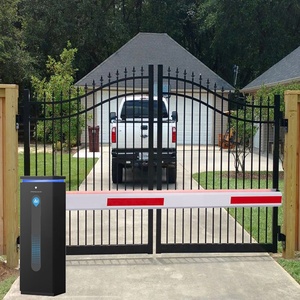 Cancello automatico della barriera di parcheggio con l'asta di gomma 6 metri della barriera dell'asta - Product Image 6