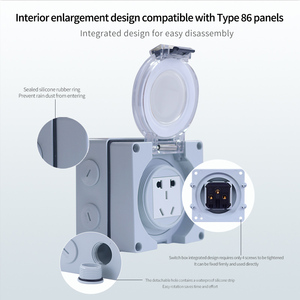 IP66 impermeabile presa multifunzione e interruttore 3pin/5pin - Product Image 6