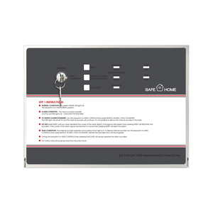 Fire Security Detection <strong>Alarm</strong> <strong>System</strong> Conventional 1/2/4/8/16 Zone Fire <strong>Alarm</strong> Control <strong>System</strong> - Product Image 1