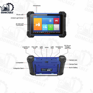 IM608 PRO-Schlüssel programmierer IM608Pro All-in-One-Scan-Tool für die automatische Schlüssel programmierung 30 Diagnose scanner zurücksetzen J2534 ECU-Werkzeuge - Product Image 5