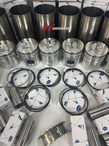 Minspare yedek parça yüksek kaliteli Piston ME013312 ve silindir kılavuz takımı 4D33 4D33T motor Mitsubishi için uyar - Product Image 6