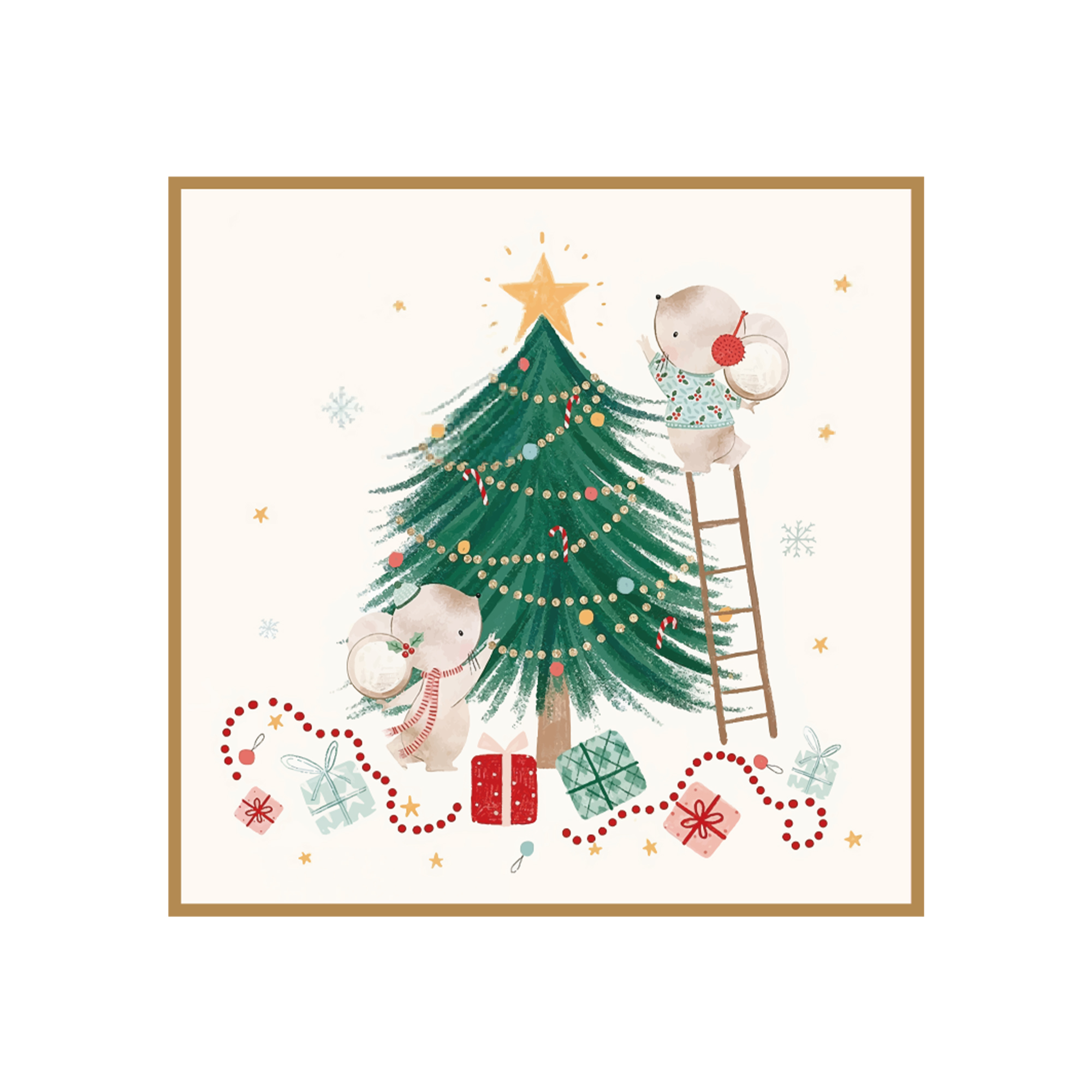 33*33 serviettes -20