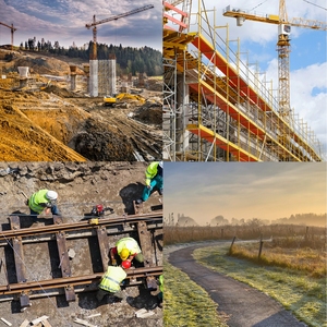 Trípode de aluminio PEKAI y personal de nivelación de encuesta de 5m para nivel láser/trípode dumpy de 1,65 M - Product Image 6