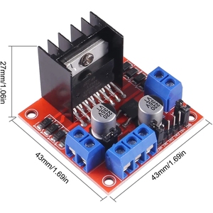 DC-Schrittmotor-Antriebs steuer platinen modul L298n Motor treiber platine - Product Image 3