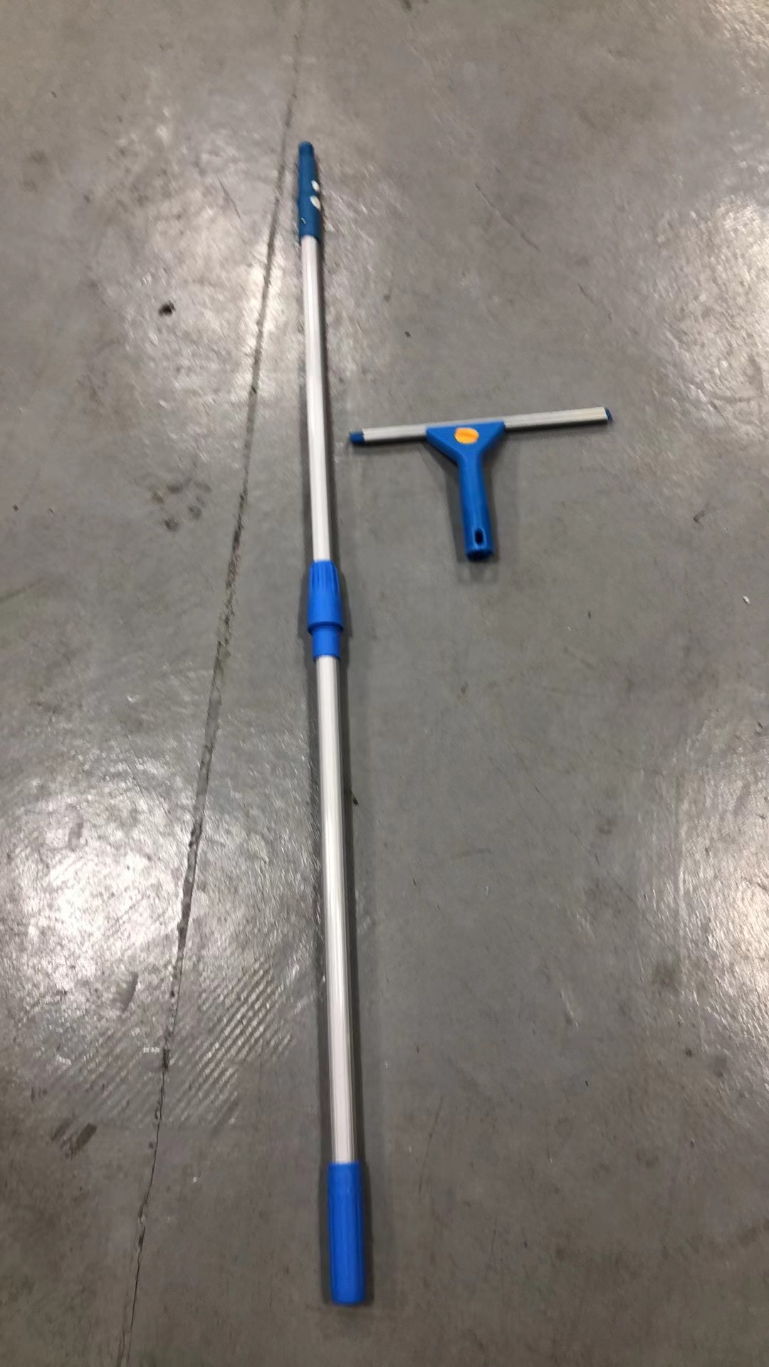 Squeegee with long handle