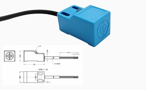 Venta caliente Sensor de proximidad inductivo PNP Sensor cuadrado de distancia detectada para objeto de detección estándar de hierro de 8mm - Product Image 2