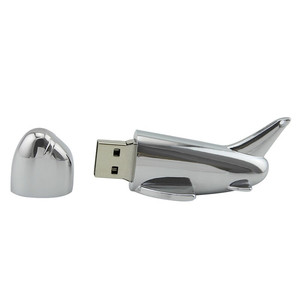 热销创意金属u盘外壳飞机个性USB2.0接口u盘商务礼品u盘 - Product Image 6