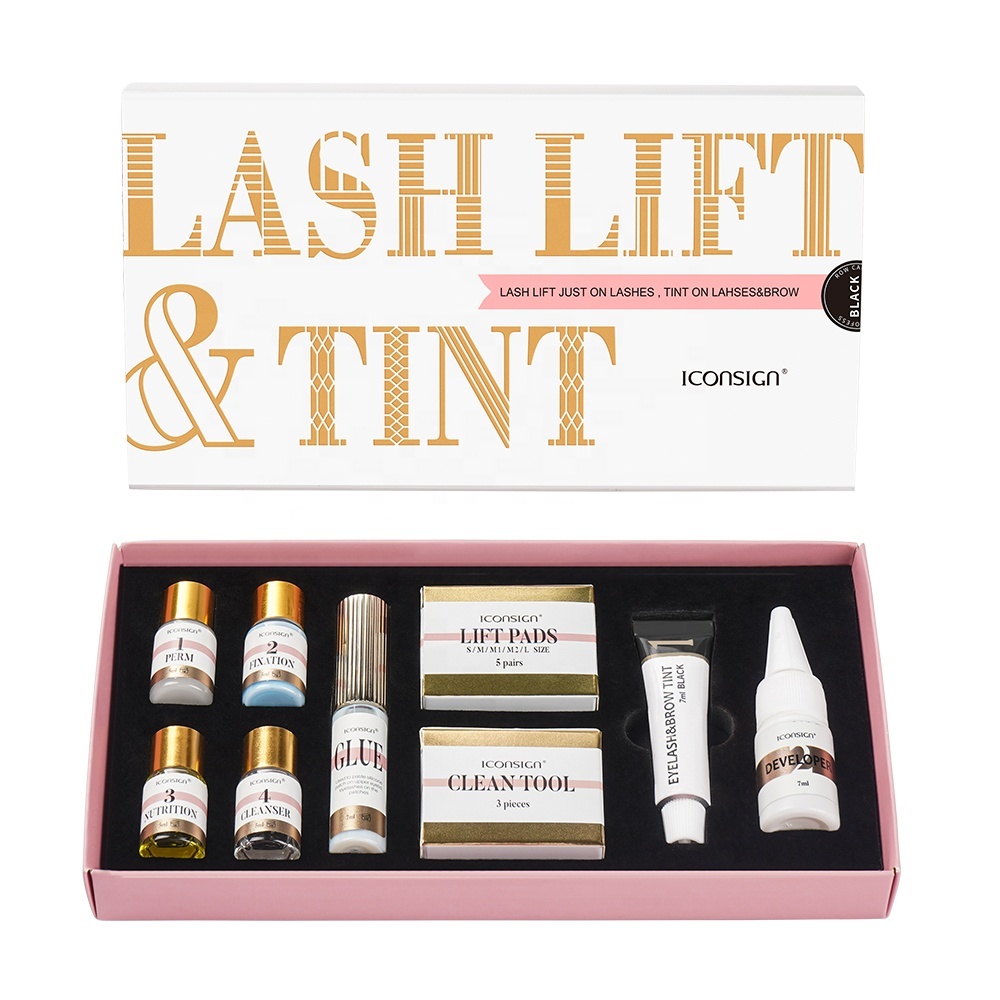 Kit 6 lash lift et kit teinte-noir