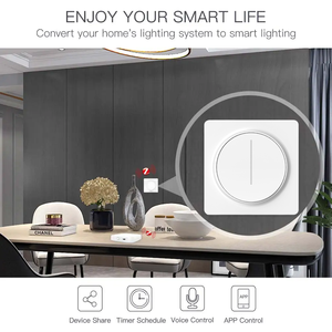 Tuya ZigBee Smart Home Rotations dimmer mit Timer Voice App Remote-Funktion Funktioniert Google Home EU Smart Switch Dimmer Timer - Product Image 5