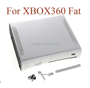 Xbox360ファット交換コンソール用ブラックシェルブラックXbox360ファット交換ハウジングシェルケース用 - Product Image 6