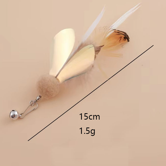 Tête de remplacement pour mouche à queue blanche