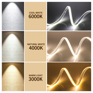 AC 110V/220V銅ボディCOB <span class=keywords><strong>LED</strong></span>ストリップライトIP65屋外防水<span class=keywords><strong>100M</strong></span>ロール220V