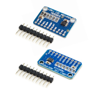 ADS1115 ADS1015 16-Bit-I2C-Modul Präzisions-ADC 4-Kanal-Entwicklungsplatine Pro Gain-Verstärker 2,0 V bis 5,5 V für Arduino RPi