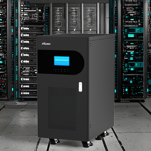 ROHS Сертифицированный 10KVA 3-фазный источник бесперебойного питания онлайн ИБП чистый синусоидальный ЖК-дисплей для компьютера, медицинского использования 60 Гц - Product Image 1