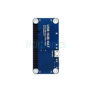 4 Ports <strong>USB</strong> HUB HAT for <strong>Raspberry</strong> <strong>Pi</strong> 3 / 2 / Zero W Extension Board <strong>USB</strong> to UART for <strong>Serial</strong> Debugging Compatible With USB2.0/1.0