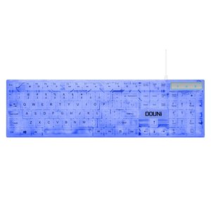 Douni KB101 RGB透明键盘机械触摸笔记本电脑游戏有线键盘 - Product Image 6
