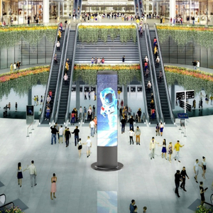 Pantalla de visualización mecánica creativa LED de píxeles finos de alta definición con movimiento giratorio de 360 grados para interiores - Product Image 4