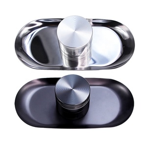 Custom Colorful Smoke Storage Jar <strong>Rolling</strong> Tray Set With Herb Tobacco <strong>Grinders</strong> Smoking Box