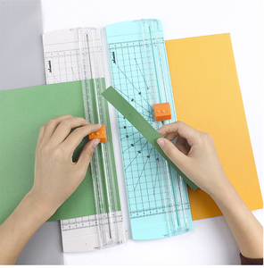 Manual A4 Desktop Paper <strong>Cutter</strong> with Security Blade for Cutting Gift Card Coupon Label Cardstock Photo - Product Image 4