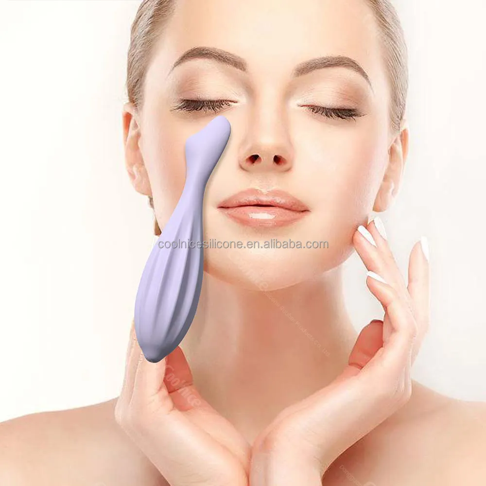 Rodillo masajeador facial para el cuidado de la piel Rutina e hinchazón Herramientas para el cuidado de la piel para relajar los músculos de los ojos y aliviar las arrugas