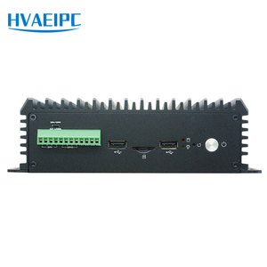 Küresel fansız endüstriyel Mini PC Core i7 85fanless 4 çekirdek 8 konuları 2 lan 6Com GPIO SIM sağlam endüstriyel bilgisayar 3 yıl garanti - Product Image 2