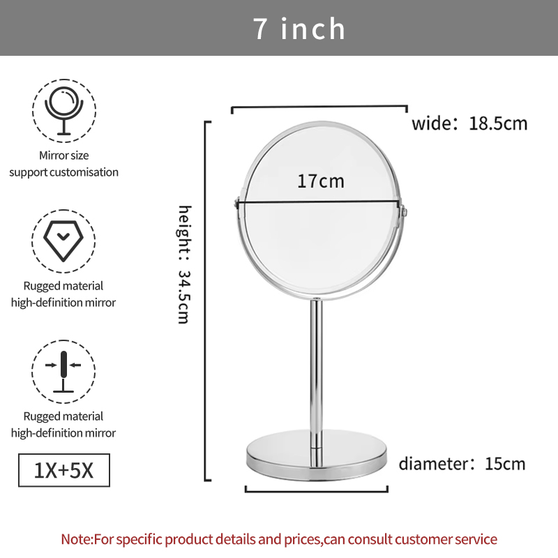 7inch 104B Chrome, 1X+5X