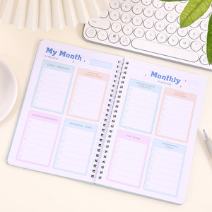Imoda 48 Sheets Teacher Lesson Planner日付のないハードカバーのレコードブックと学生情報セクションのトピック追跡 - Product Image 4