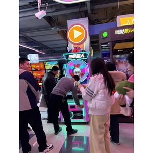新设计高品质街机游戏打孔机三拳人拳击机 - Product Image 4