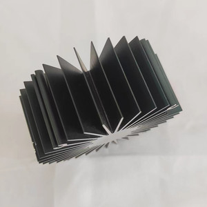 Radyatör soğutma sistemi için alüminyum soğutucu 6063 t5 özelleştirilmiş alüminyum profil soğutucu - Product Image 6