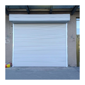 Manual Components Automatic Roller Shutter Motorized Operated Roll-<strong>Up</strong> Door with Rolling Pull <strong>Opening</strong> Method - Product Image 2
