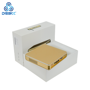 DEBIX güçlü Mini Pc Linux kutusu Pc I3/i5/i7 dijital tabela için LGA1150 soket Mini masaüstü bilgisayar - Product Image 1