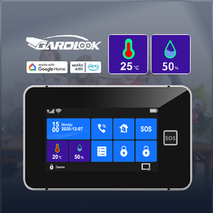 Wifi Touch Screen Wireless Home <strong>Alarm</strong> <strong>IOS</strong> <strong>Android</strong> APP <strong>Control</strong> SMS Burglar Home <strong>Security</strong> GSM WiFi <strong>Alarm</strong> System - Product Image 1