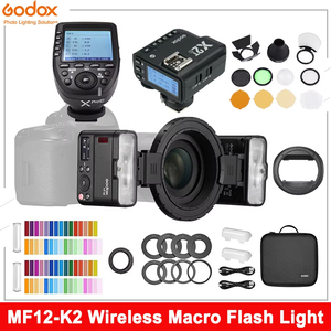 GODOX MF12-K2 TTL Macro Speedlite Flash 2.4 GHz การควบคุมแสงการถ่ายภาพแบบไร้สายสำหรับ Sony สำหรับ Canon สำหรับ Nikon Fuji Olympus - Product Image 2