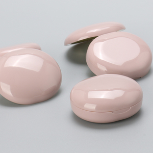 OMI Round Luxury <strong>Compact</strong> Powder case Magnetic Custom <strong>Compact</strong> Blush case Powder Blush <strong>Compact</strong> case