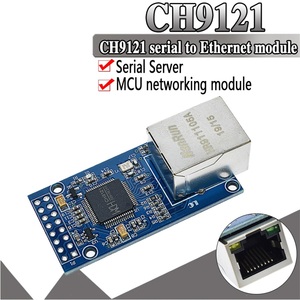 CH9121 <strong>UART</strong> Serial Port to Ethernet Network Module TTL Transmission Module Industrial Microcontroller STM32 TCP/IP 51 3.3V 5V - Product Image 1