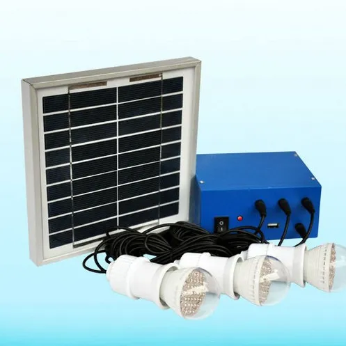 ¡Nuevo diseño! 50w mini kit solar para la luz led, ventilador.