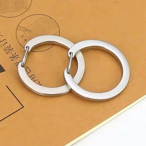 Wholesale Stainless Steel Round Spring Keychain Snap Hook <strong>C</strong> Ring O Keyring Circle <strong>Key</strong> Chain Bulk Accessories O <strong>Shape</strong> Ring Buckle - Product Image 6