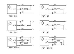 Lanbao静電容量センサー理論CR3010-30VDC3/4ワイヤーNPNPNP標準機能静電容量式近接センサー金属探知機 - Product Image 3
