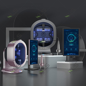 2 em 1 pele couro cabeludo análise máquina/Full-Face 3D análise máquina/pele <span class=keywords><strong>Analyzer</strong></span> com Ai Facial análise sistema - Product Image 1