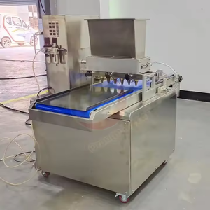 Máquina multifunción para hacer magdalenas de mesa Macron, pequeña línea de producción eléctrica, máquina para hacer pasteles y galletas - Product Image 5