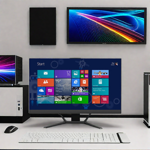 Sharerdp H610 PC All-in-One ad alte prestazioni all'ingrosso Computer Desktop da gioco bianco con Display LCD senza CPU