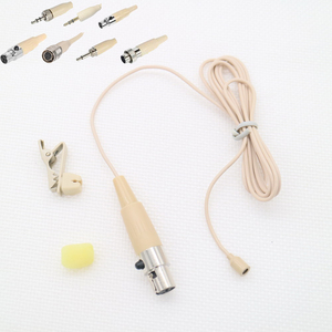 C417隐藏式3色领夹麦克风TA3F XLR迷你3Pin，适用于AKG无线发射器翻领Clp Microfone - Product Image 4