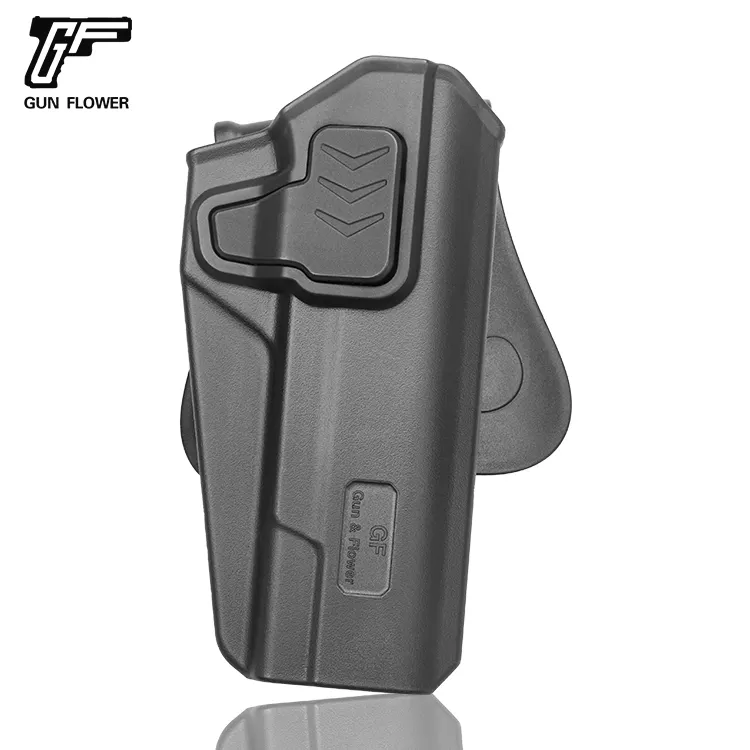 GF Tactical OWB Plastic Retention Einstellbares Holster Index Release Holster mit 360-Grad-Drehung