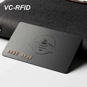 Wholesale Custom QR <strong>Code</strong> Chip NFC Social Media Business Card Google Comment Click on Card - Product Image 3