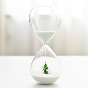 ใส Borosilicate ปรับแต่งช่วงเวลาเดสก์ท็อปตกแต่งนาฬิกาทราย15นาที/30นาที/1ชั่วโมง - Product Image 2