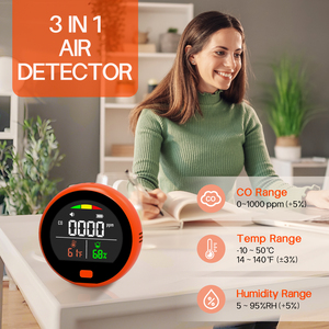 Yhcmeter 3 trong 1 xách tay co Detector Carbon Monoxide Detector dây buộc cho cắm trại RV xe du lịch - Product Image 2
